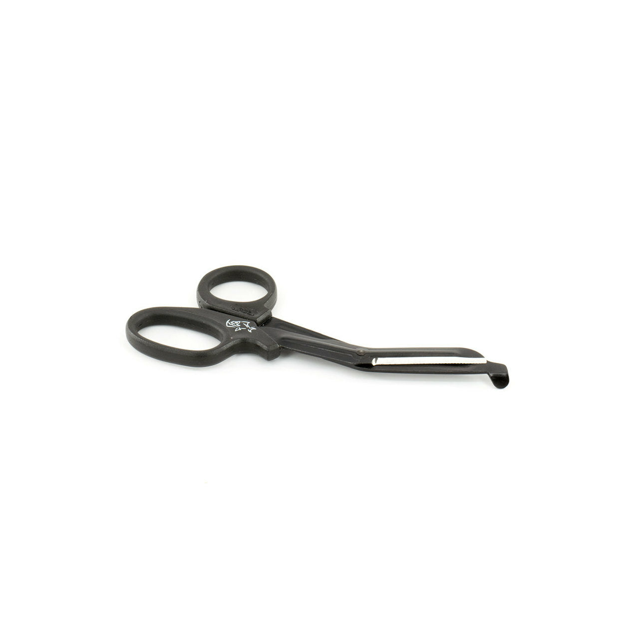 Tactical Black Piranha Trauma Scissors with Comfort-Grip Handle 7.25