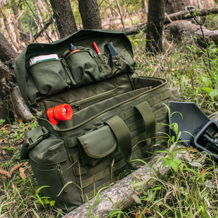 Deluxe Concealed-Carry Messenger Bag - Fox Outdoor