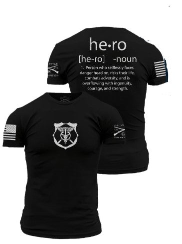 What is the meaning of this t-shirt?.He is our hero