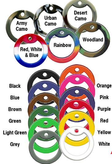 Dog Tag Silencers - Silicone Multicolors