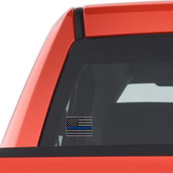 Transparent Thin Blue Line Decal