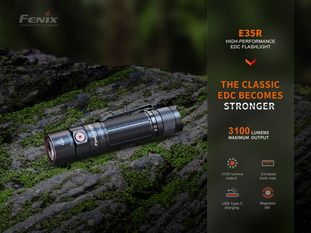 Fenix E35R High-Performance EDC Flashlight