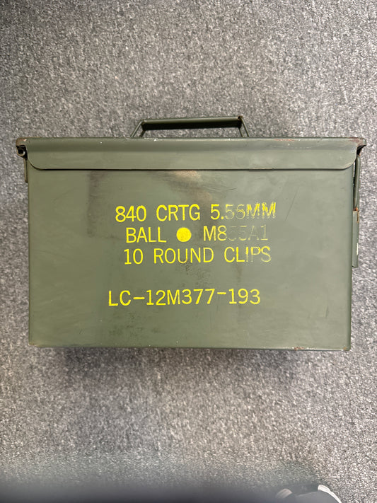 M.855 SAW Ammo Box