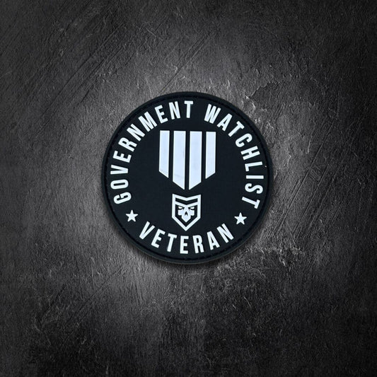 Government Watchlist Veteran PVC Patch