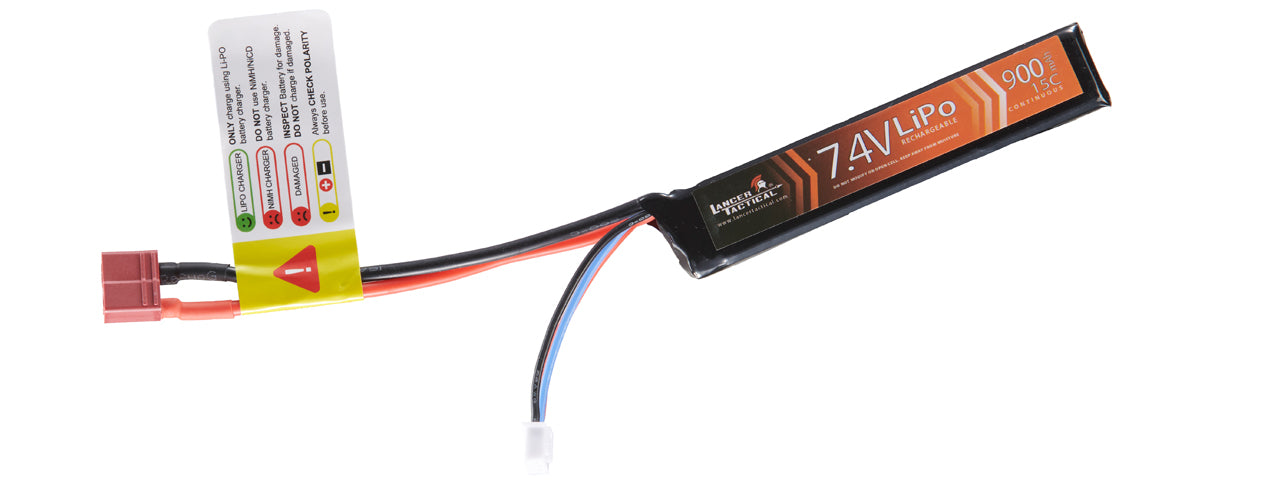 7.4v 900mAh 15C Stick Battery