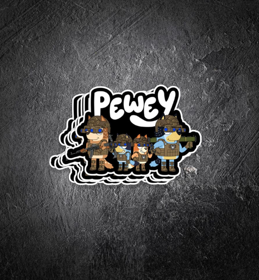 Pewey Parody Decal