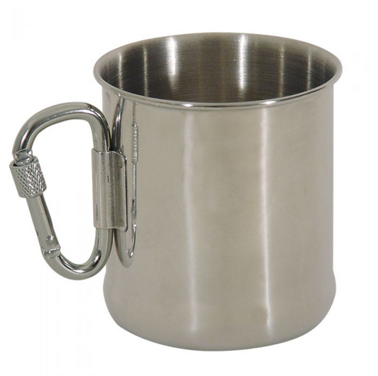 Carabiner Mug Stainless Steel