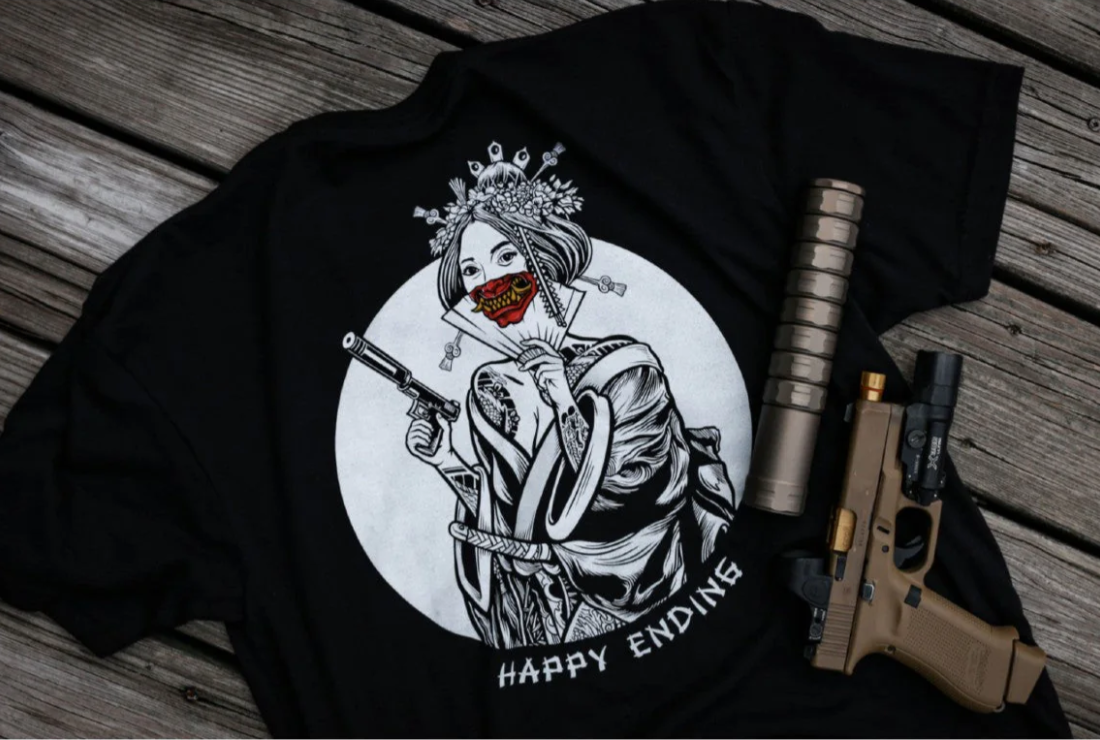 SavTac Happy Ending Tee