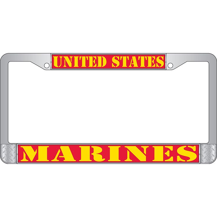 US Marines License Plate Frame