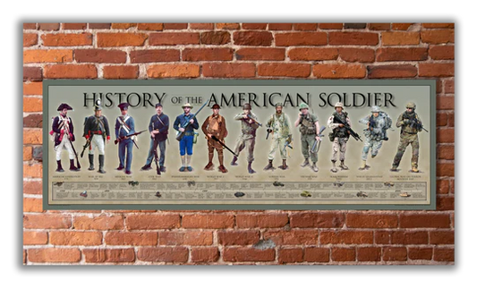 History of the American Soldier Print