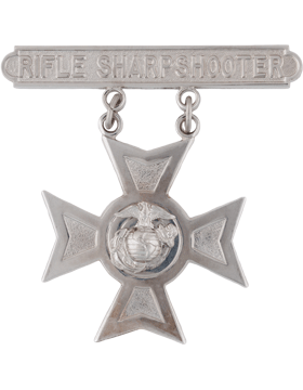 USMC Rifle Sharpshooter Qualification Badge