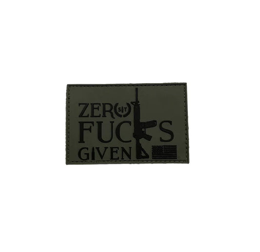 SavTac Zero F*cks PVC Patch