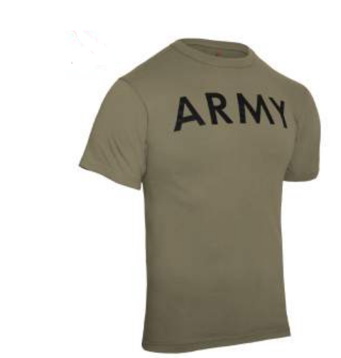 Army PT Shirt - Coyote