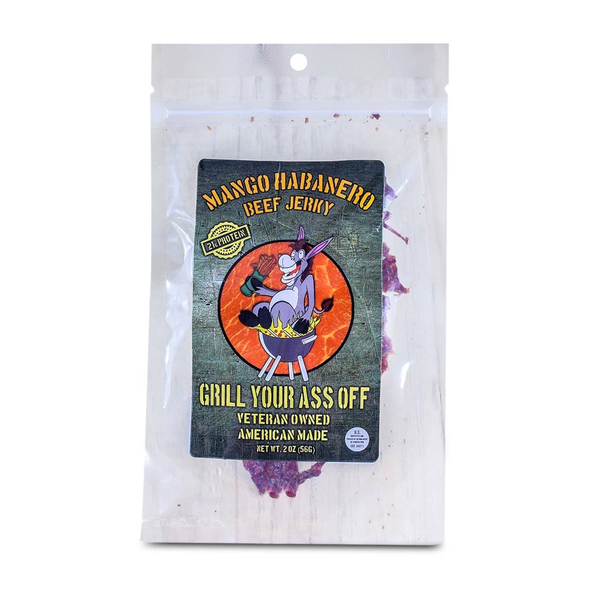 GYAO Mango Habanero Beef Jerky