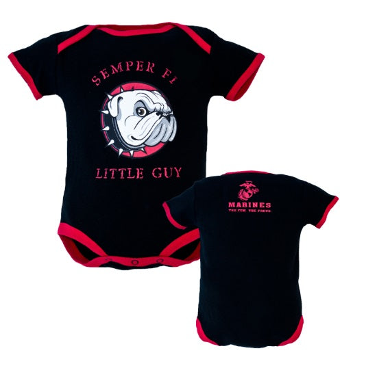 SEMPER FI LITTLE GUY ONESIE