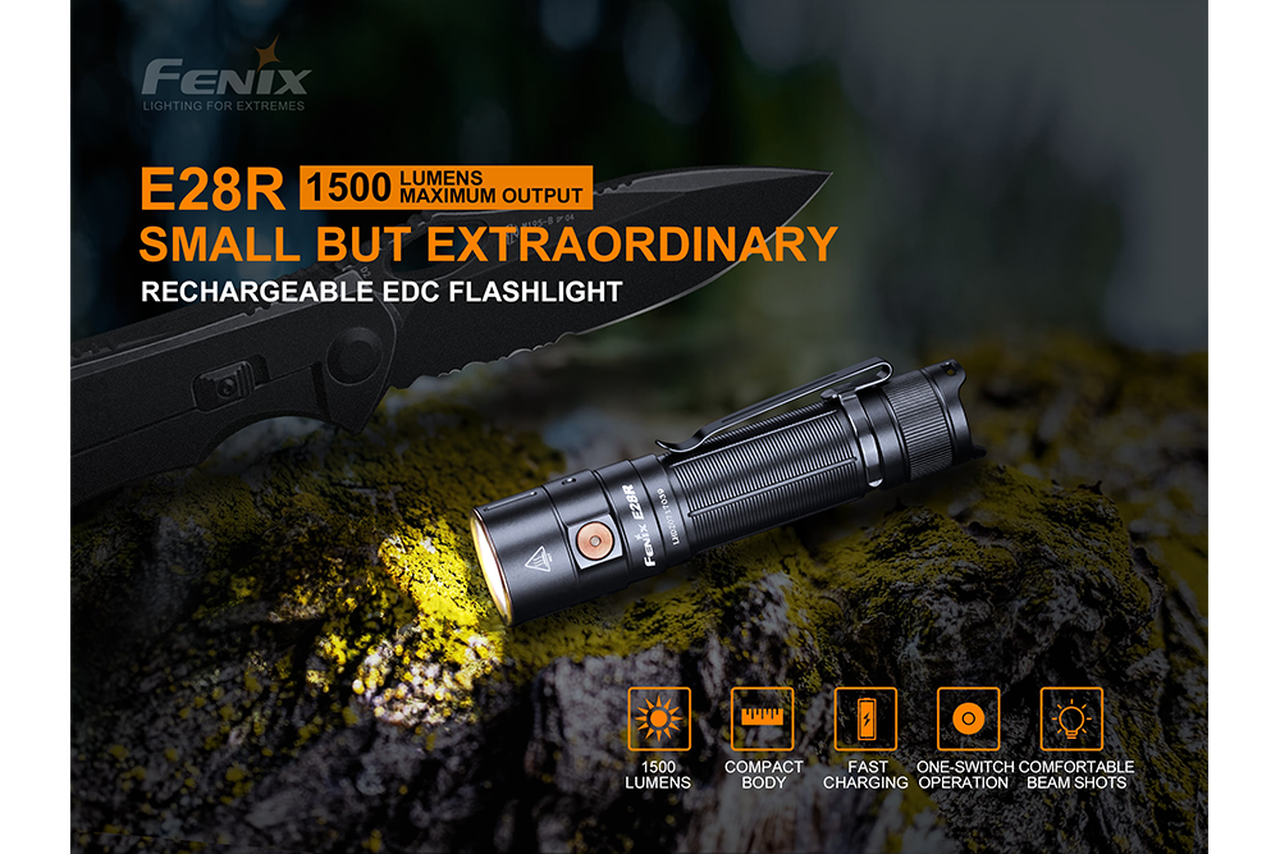 Fenix E28R Rechargeable EDC Flashlight