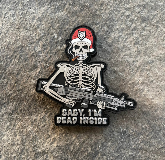 Baby I'm Dead Inside PVC Patch