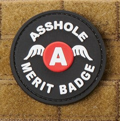 A-hole Merit Badge