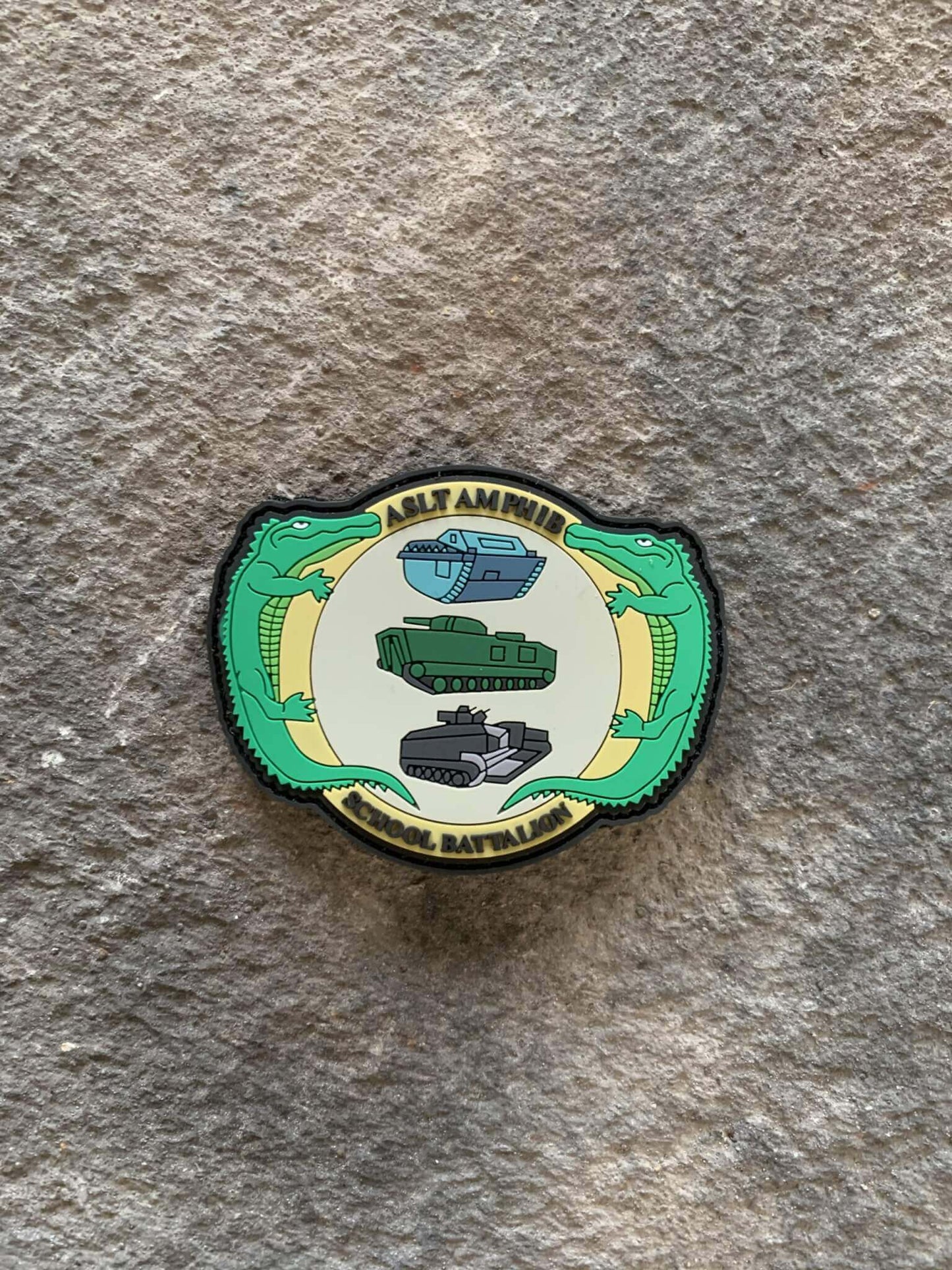 Assault Amphibian School Battalion PVC Patch