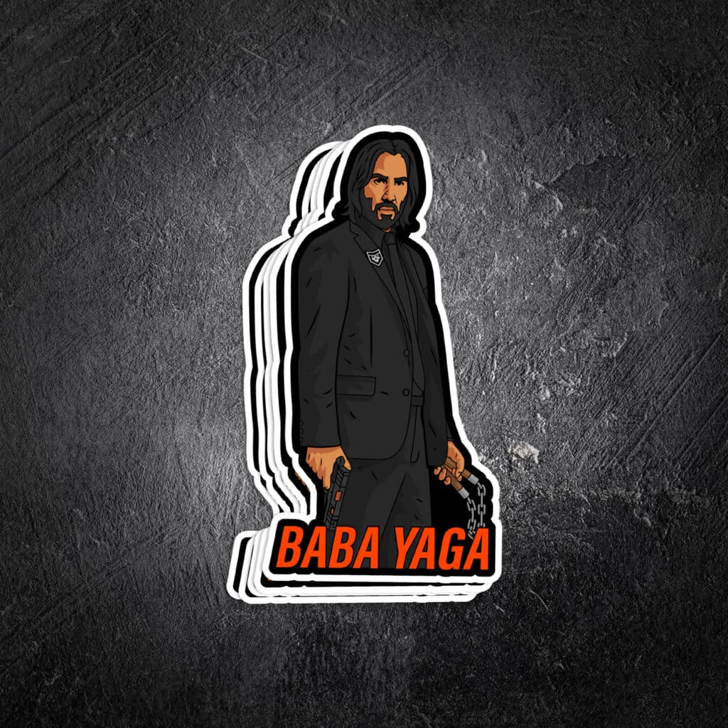 John Wick Baba Yaga Decal