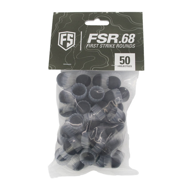 First Strike FSR 68cal Rubber Tip Rounds - 50pc.