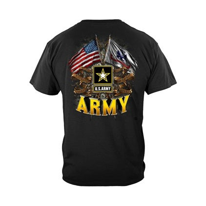 Army Double Flag T-Shirt