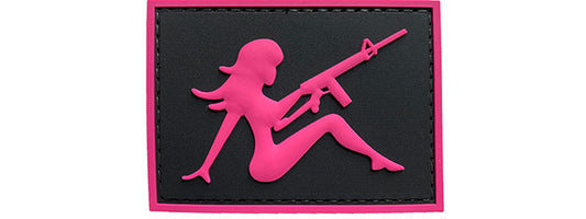 Mud Flap Girl PVC Patch