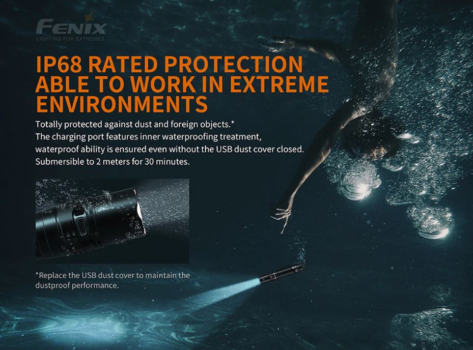 Fenix PD36R Rechargeable Flashlight