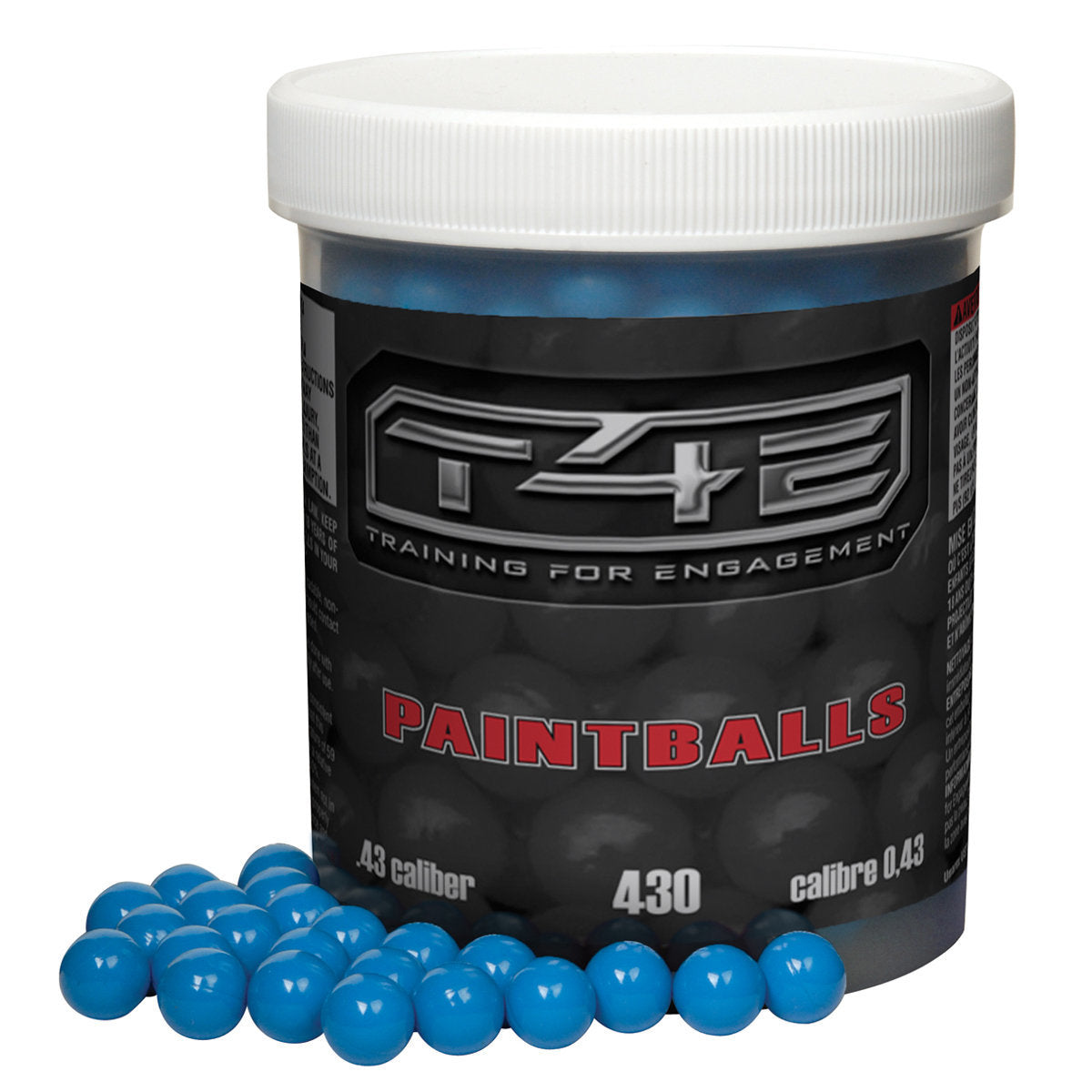 T4E .43 Caliber Paintballs - 430rds.