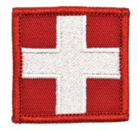 Medic Cross Velcro Patch