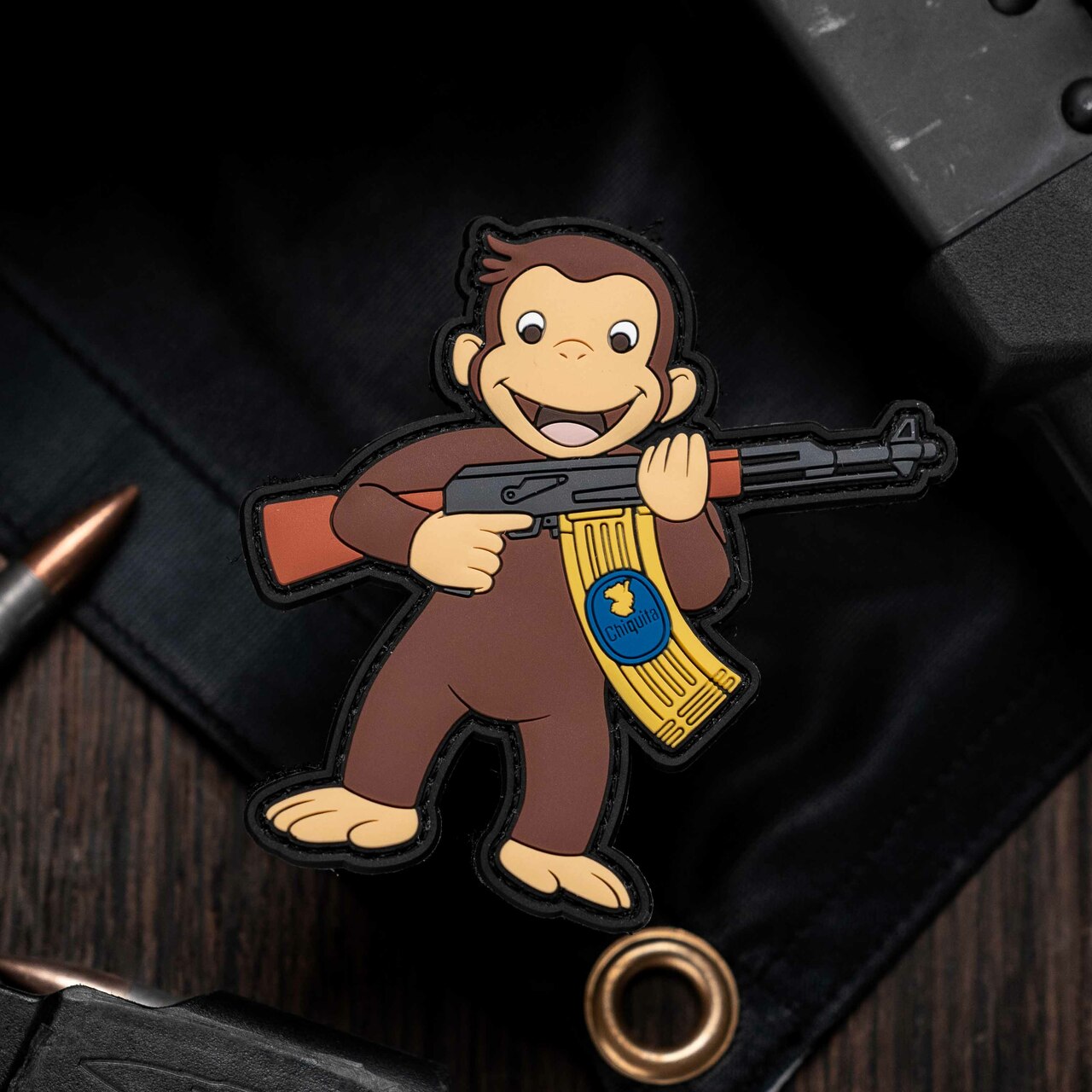 Curious George Discovers an AK PVC Patch