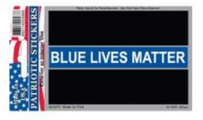 Blue Lives Matter Sticker