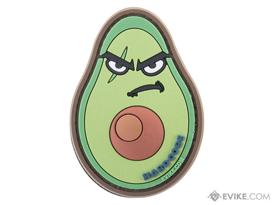 Hardcore Avocado PVC Patch