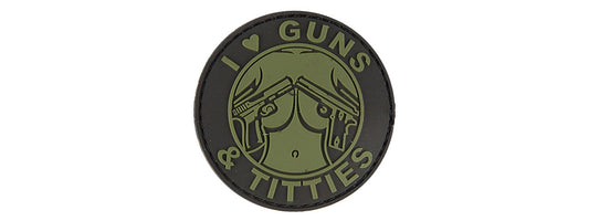 I Love Guns & TTs Velcro Patch