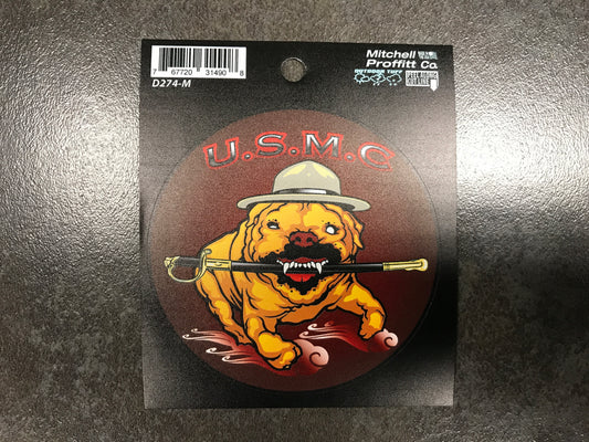 U.S. Marine Corps Bulldog Outdoor Tough Decal