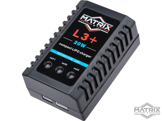 Matrix 3+ Compact 1-3 Cell LiPo/Li-Ion Smart Balance Charger