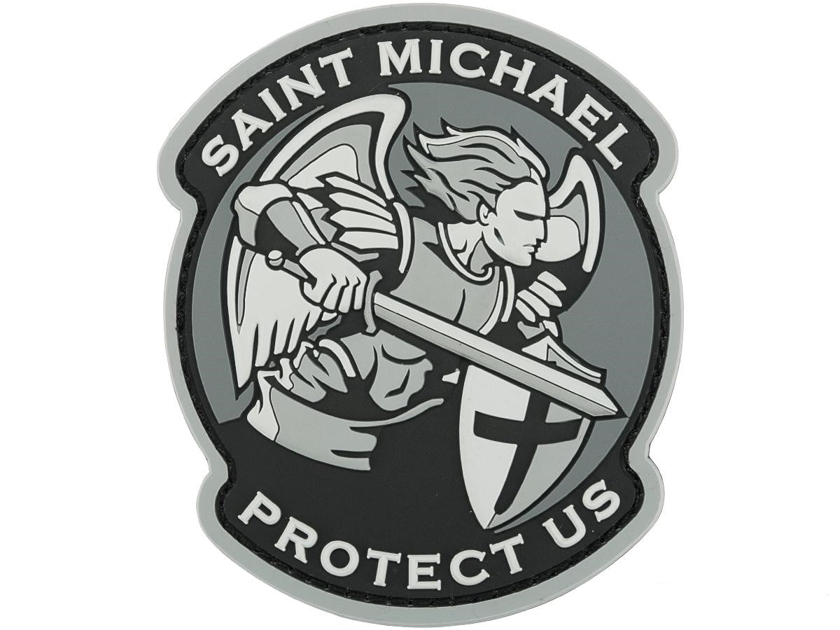 Saint Michael PVC Velcro Patch