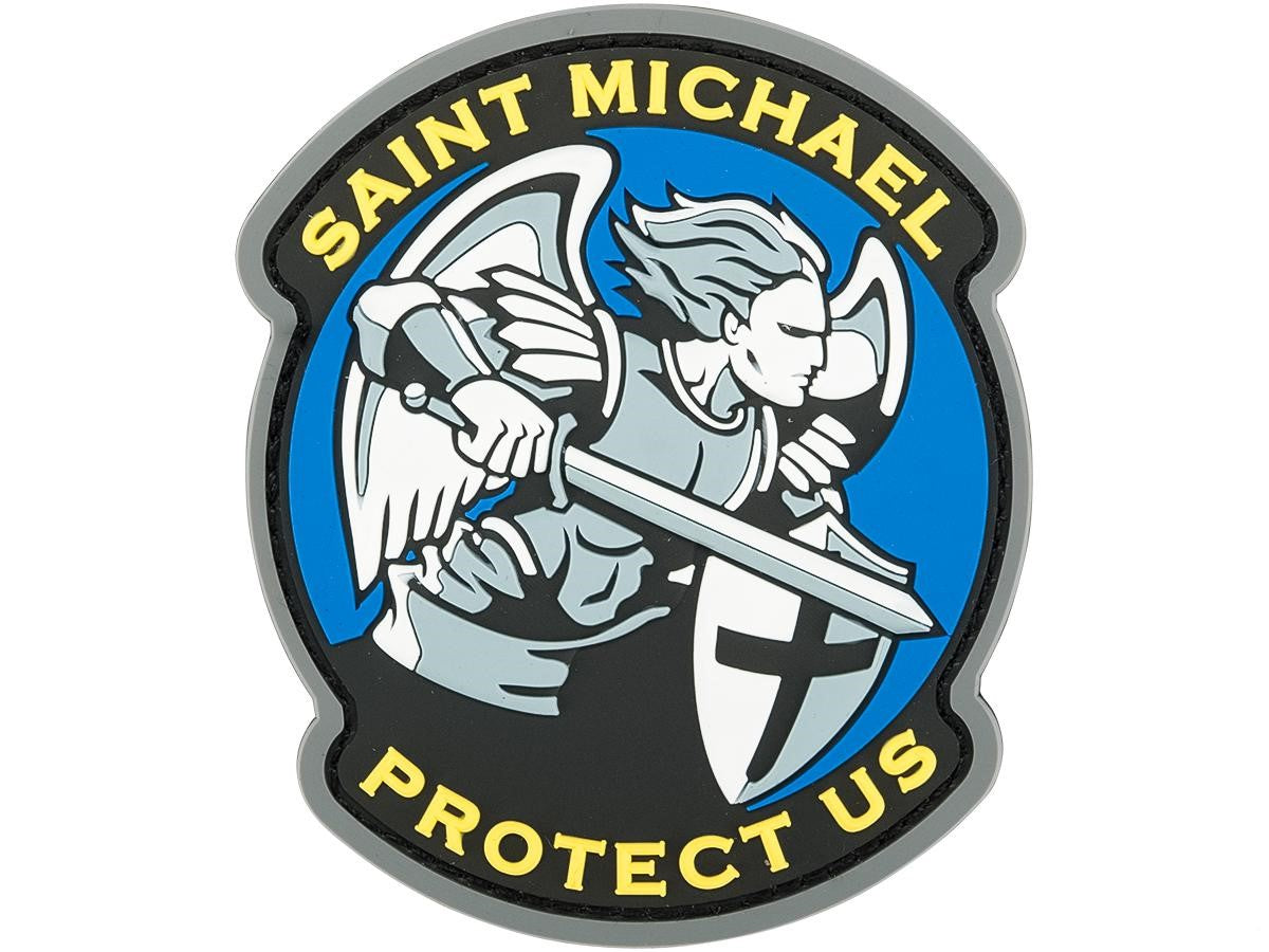 Saint Michael PVC Velcro Patch