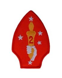 U.S. Marine Corps 2nd Division Patch