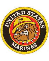 Marine Bulldog Patch