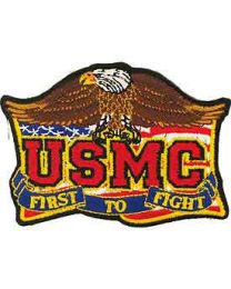 First to Fight USMC Patch