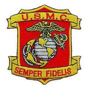 USMC Semper Fi Shield Patch