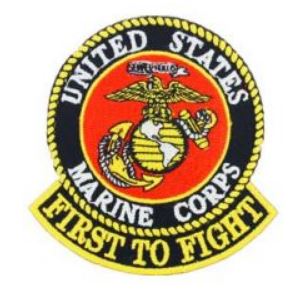 USMC First to Fight Patch