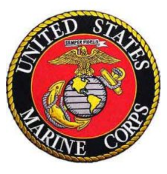 U.S. Marine Corps Patch 8"