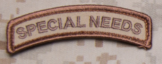 Special Needs Morale Patch