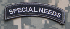 Special Needs Morale Patch