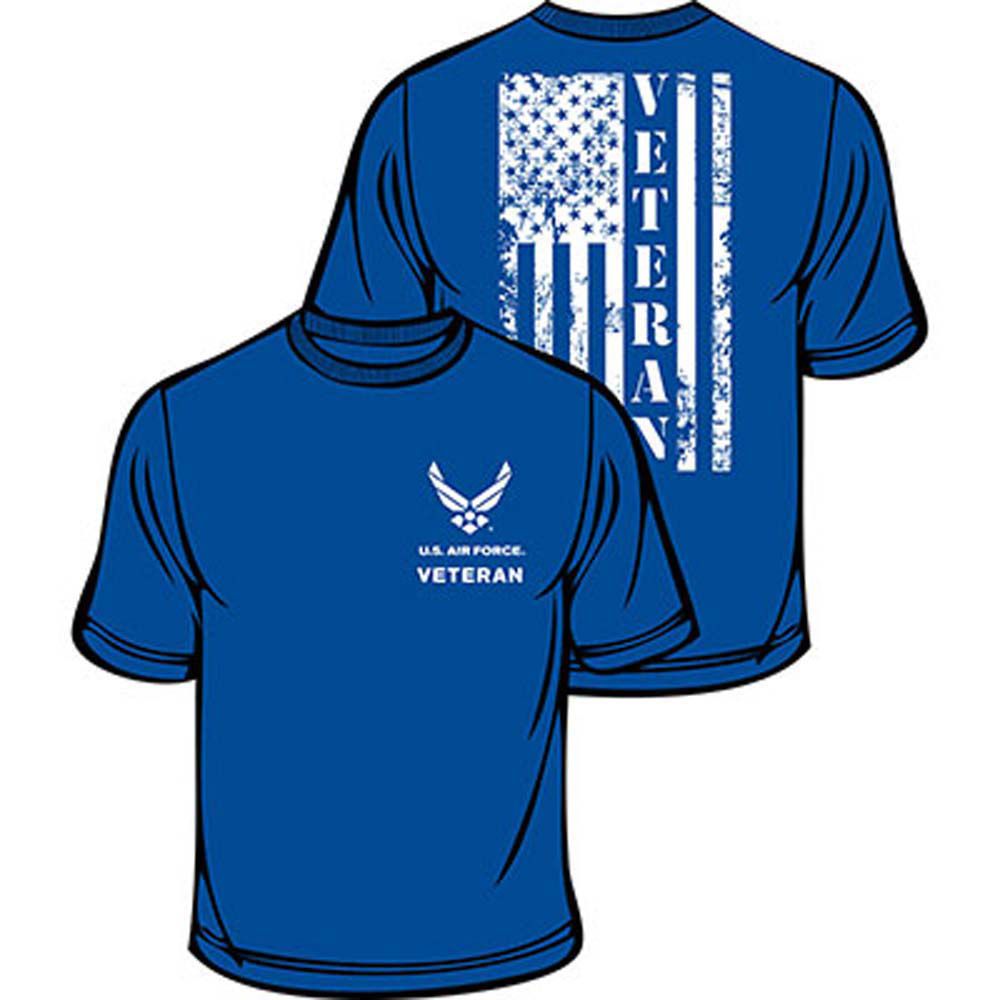 US AIR FORCE VETERAN Flag Tee