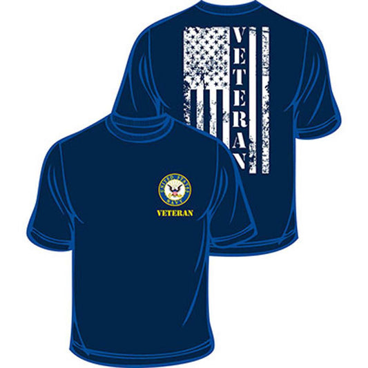 US NAVY VETERAN Flag Tee