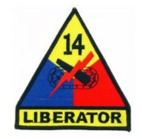 14th Armor Divison Liberator Patch